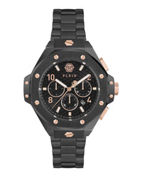 Philipp Plein Mens 46mm Strap Fashion Watch
