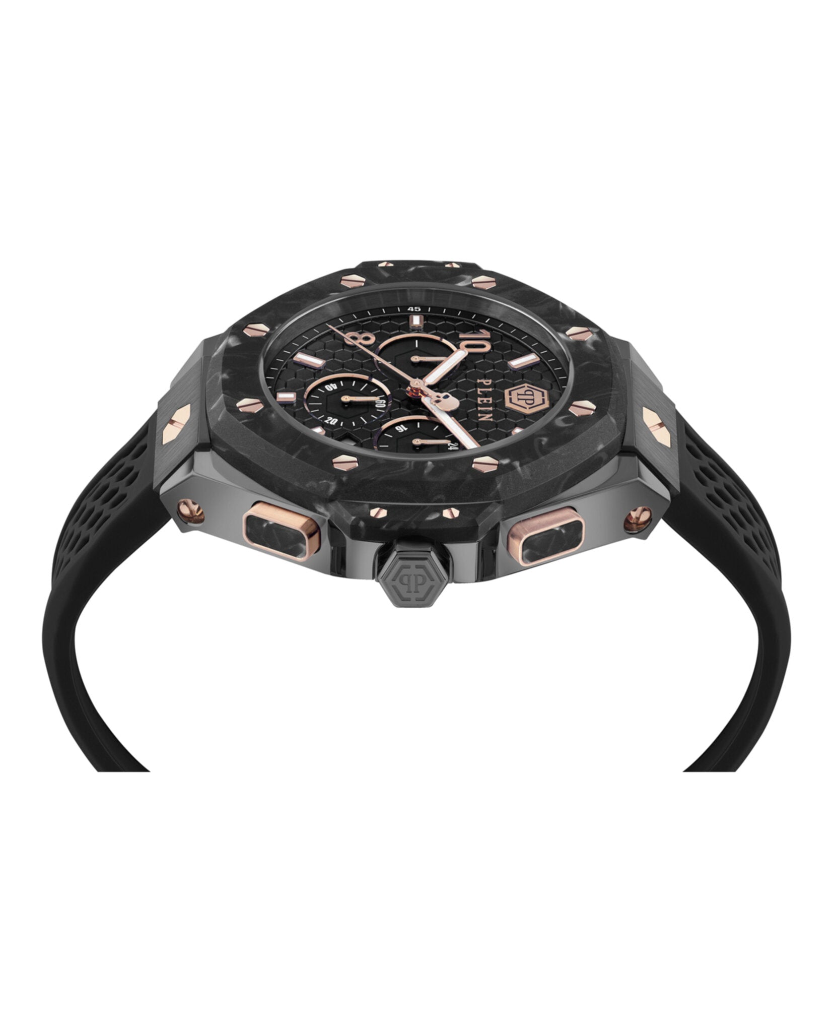 Philipp Plein Mens 46mm Strap Fashion Watch