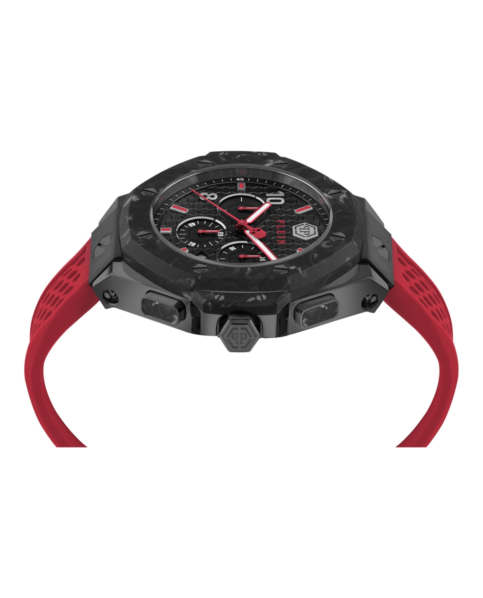 Philipp Plein Mens 46mm Strap Fashion Watch