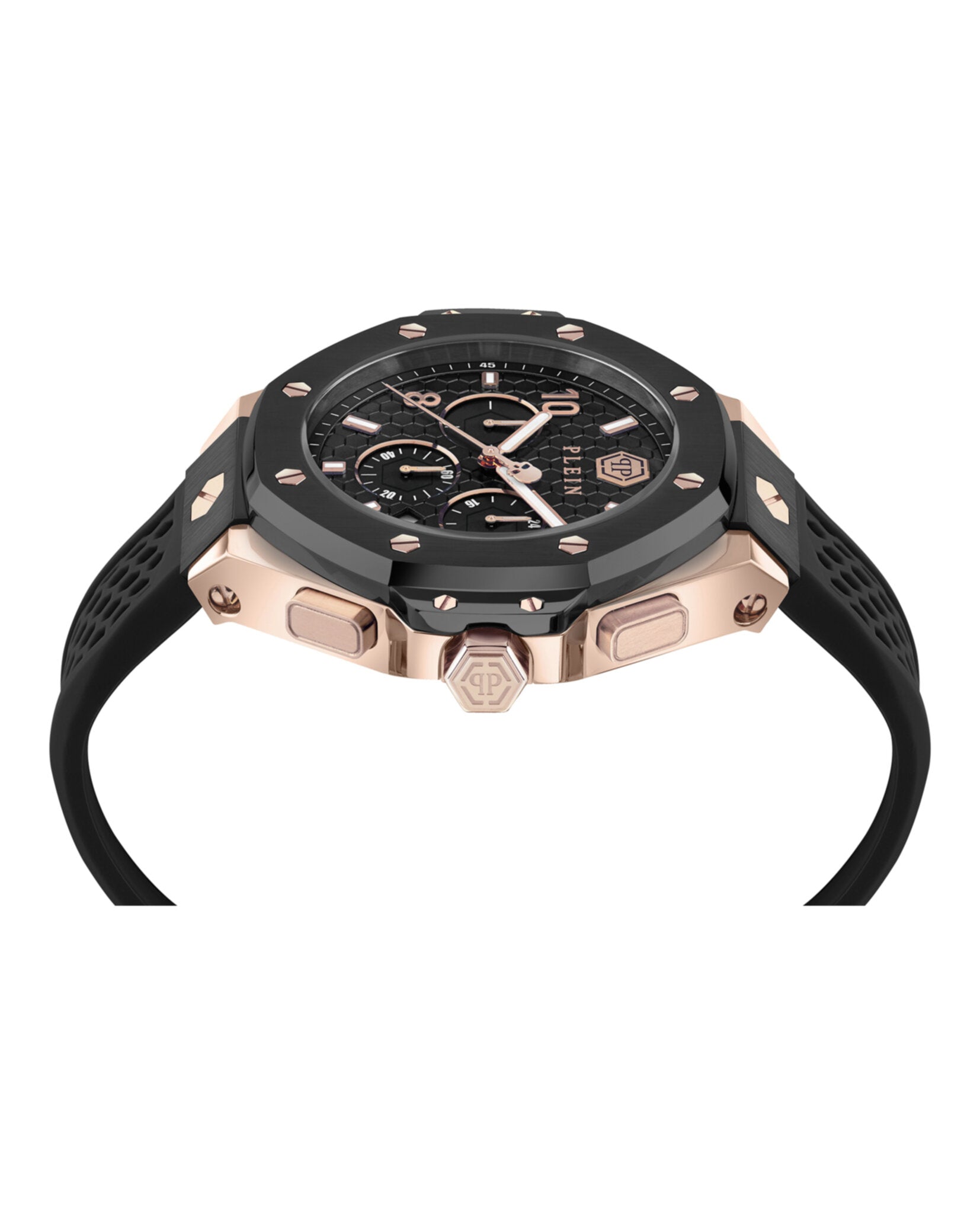 Philipp Plein Mens 46mm Strap Fashion Watch