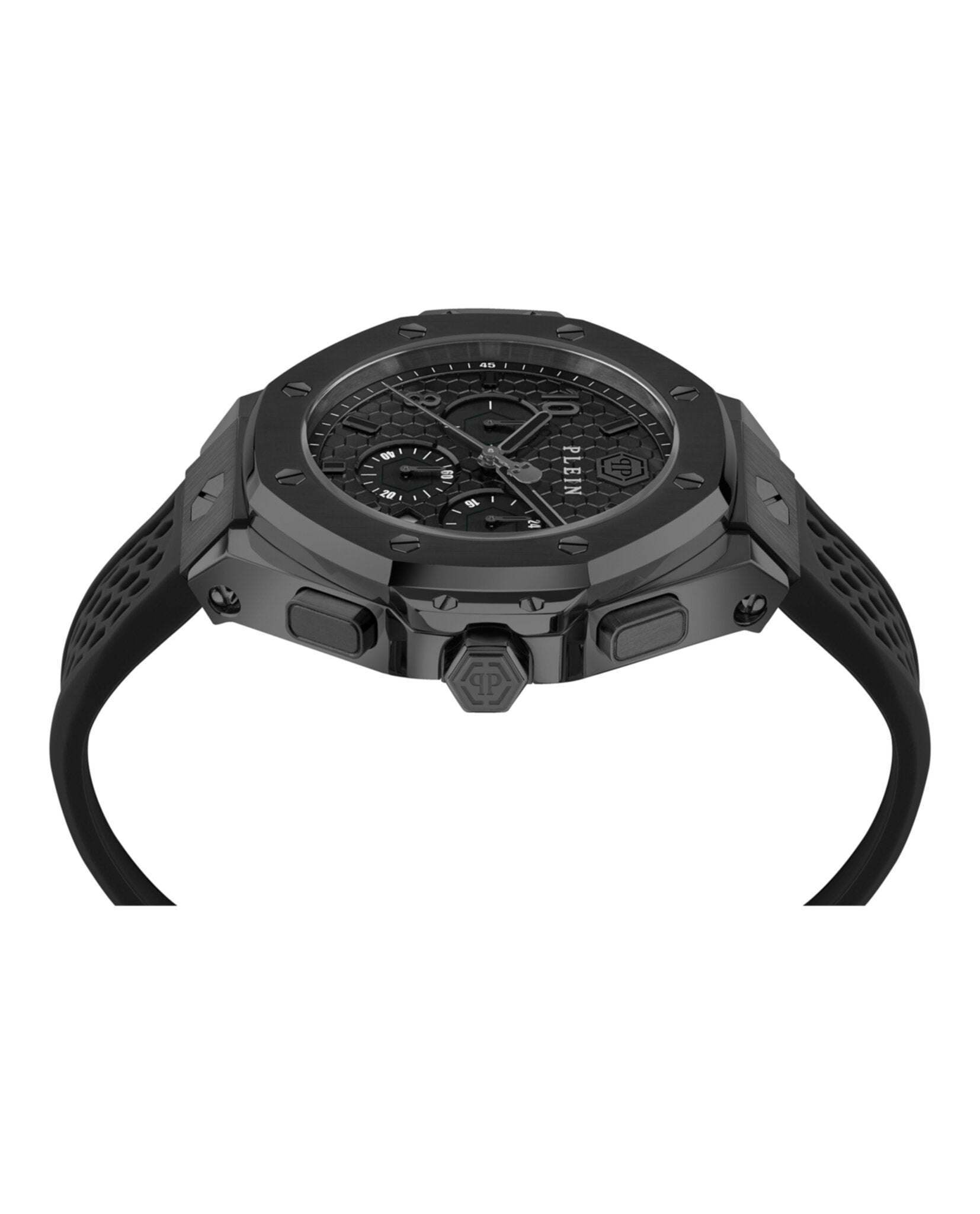 Philipp Plein Mens 46mm Strap Fashion Watch
