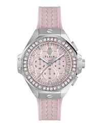 Philipp Plein Womens Stainless Steel 42mm Strap Fashion Watch
