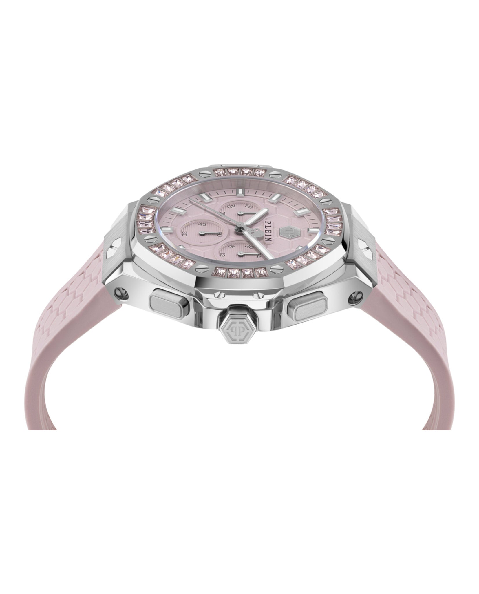 Philipp Plein Womens Stainless Steel 42mm Strap Fashion Watch