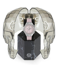 Philipp Plein Womens Stainless Steel 42mm Strap Fashion Watch