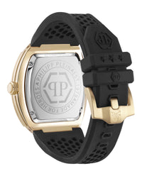 Philipp Plein Mens Gold 44mm Strap Fashion Watch