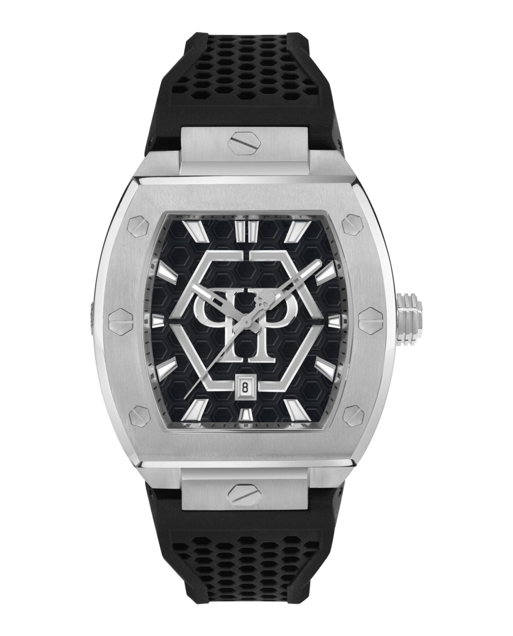 Philipp Plein Philipp Plein Mens  Stainless Steel 44mm Strap Fashion Watch