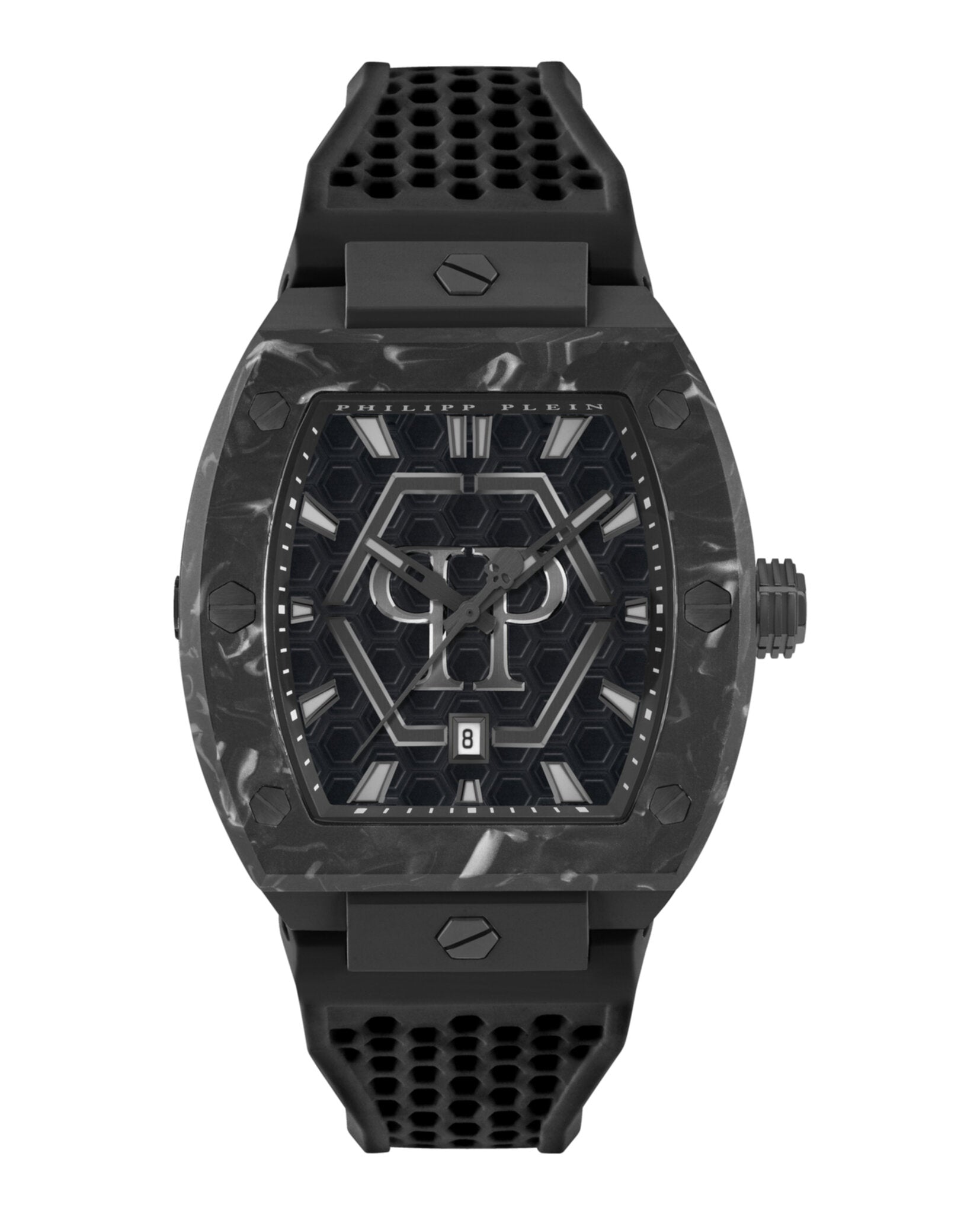 Philipp Plein Mens 45mm Strap Fashion Watch