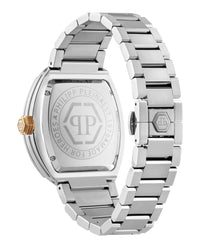 Philipp Plein Mens Stainless Steel 44mm Bracelet Fashion Watch