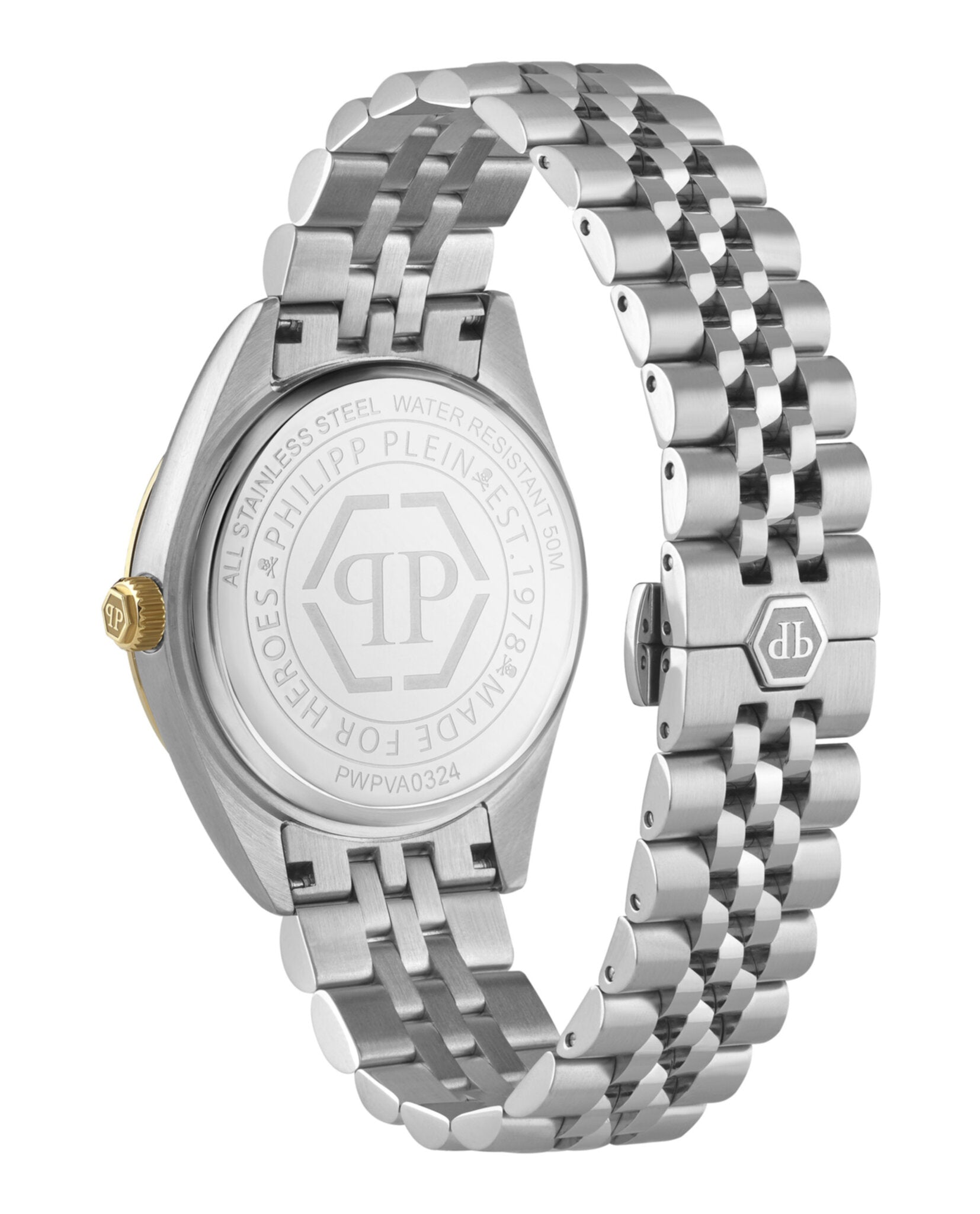 Philipp Plein Mens 45mm Strap Fashion Watch