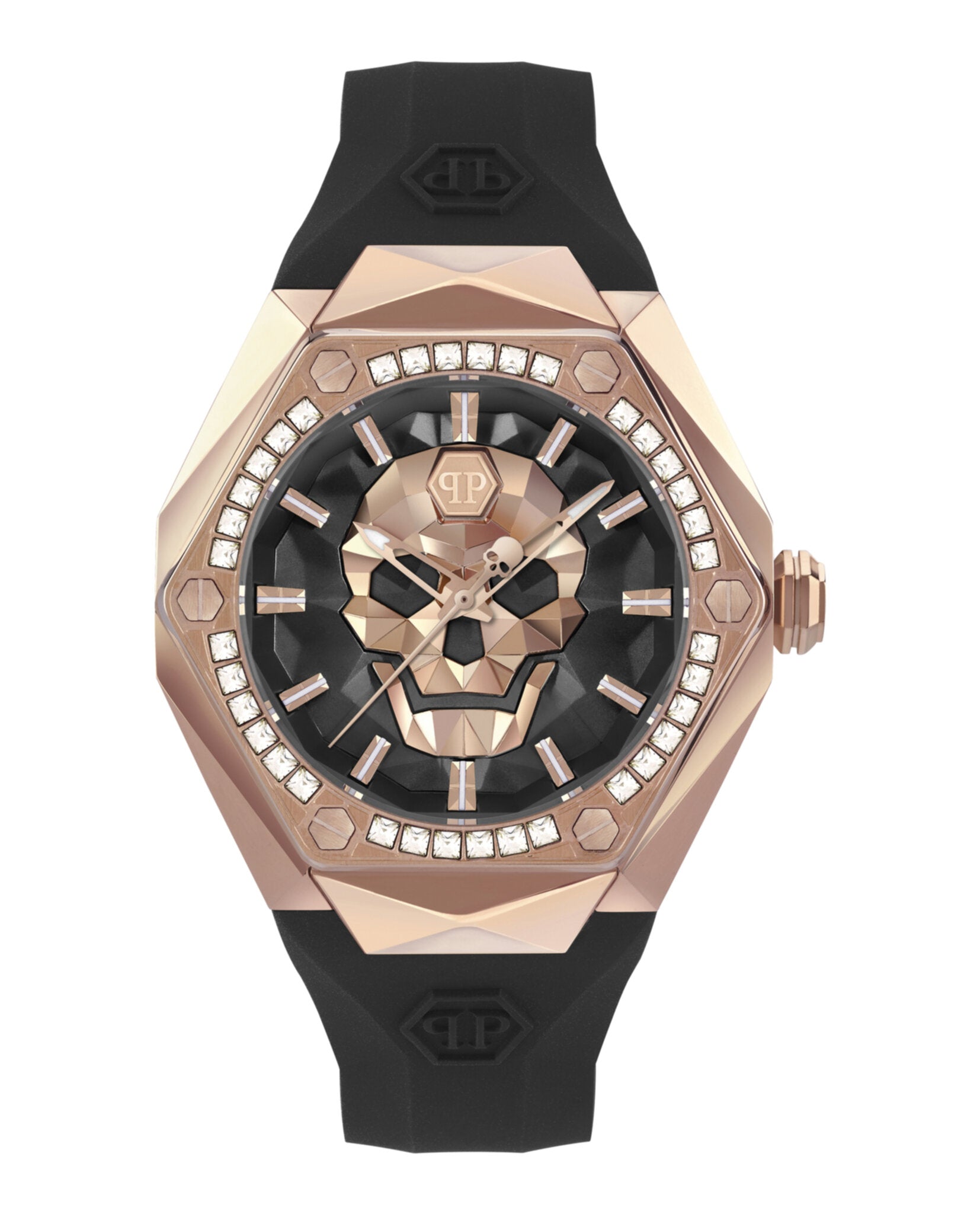 Philipp Plein Philipp Plein Mens  Stainless Steel 45mm Strap Fashion Watch