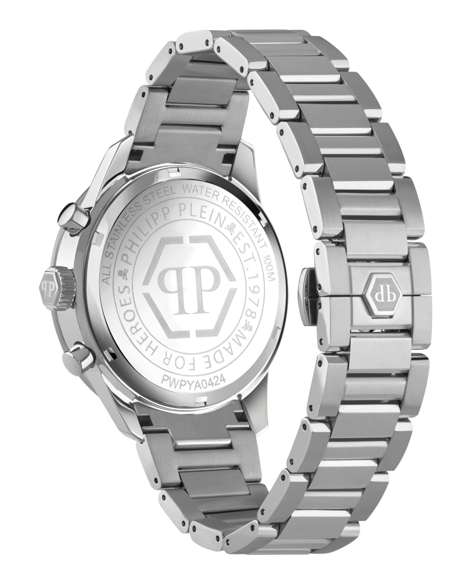 Philipp Plein Mens 45mm Strap Fashion Watch