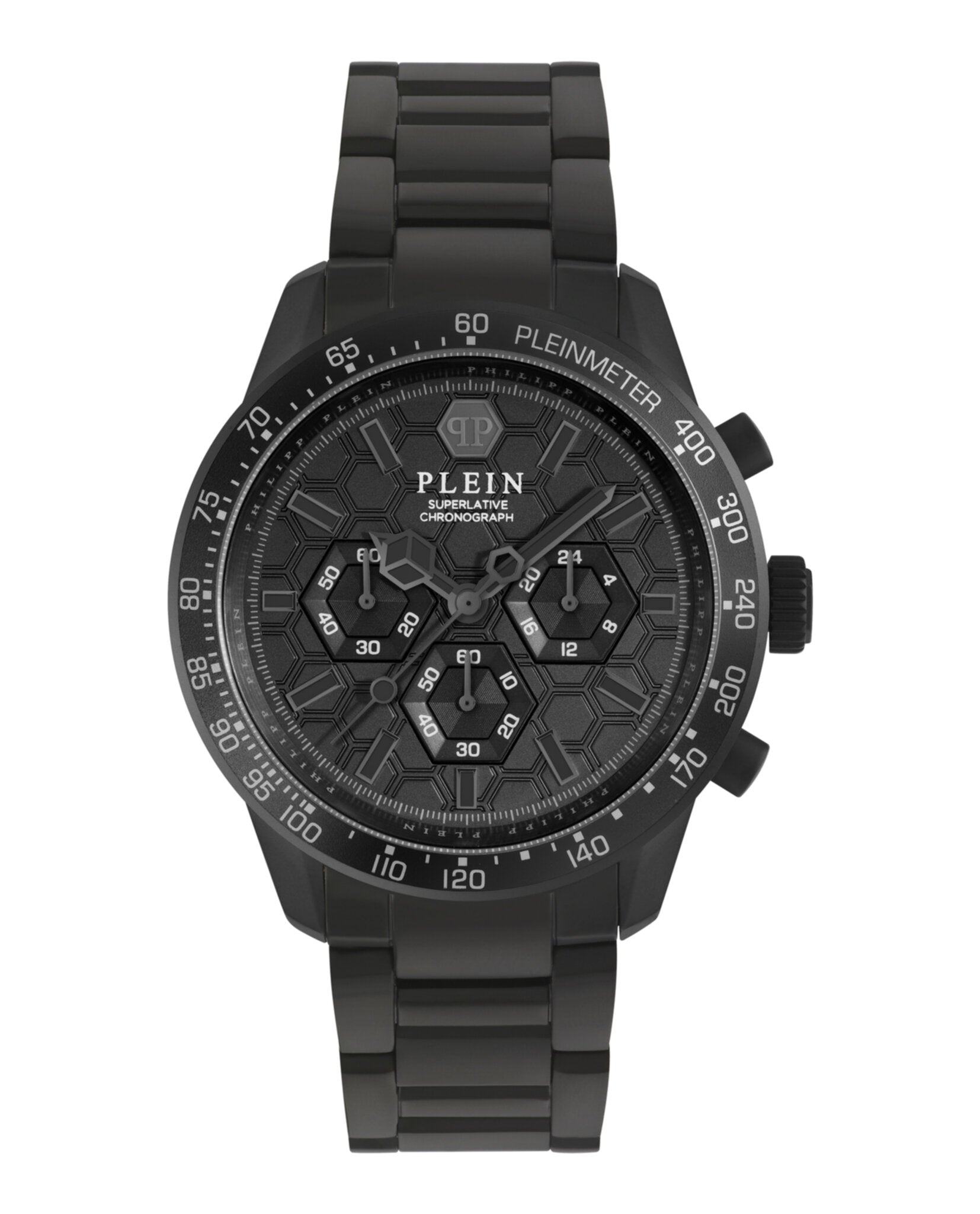 Philipp Plein Mens Red 44mm Bracelet Fashion Watch