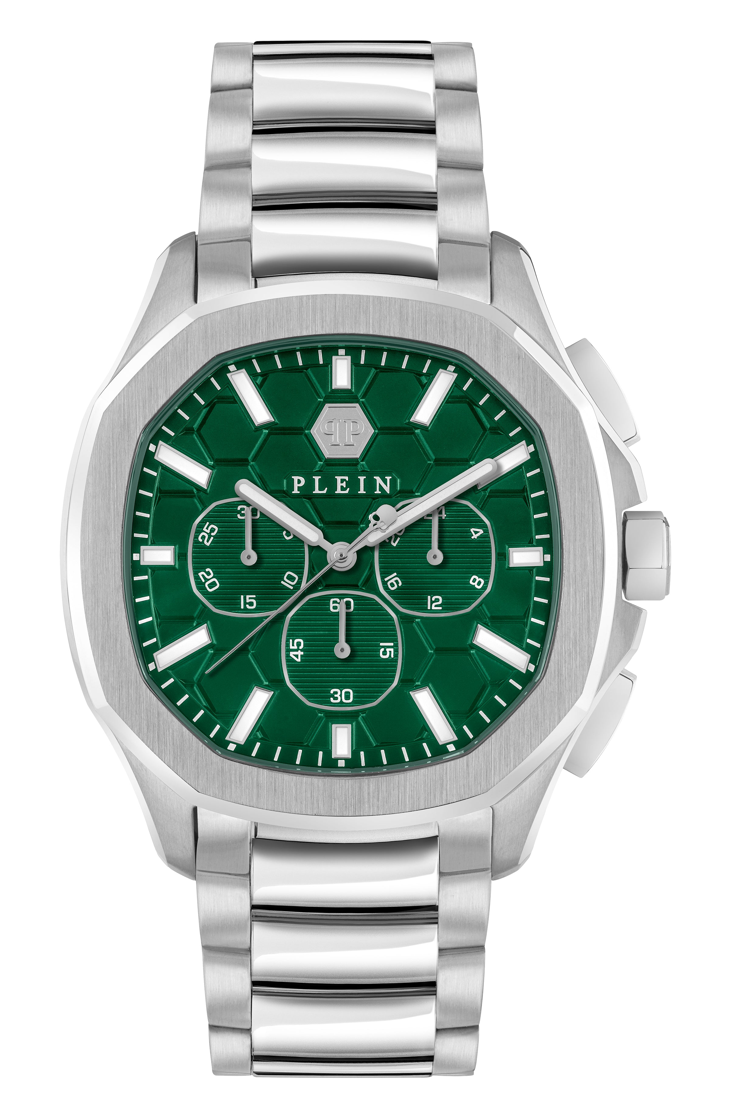 Philipp Plein Philipp Plein Mens  Stainless Steel 44mm Bracelet Fashion Watch