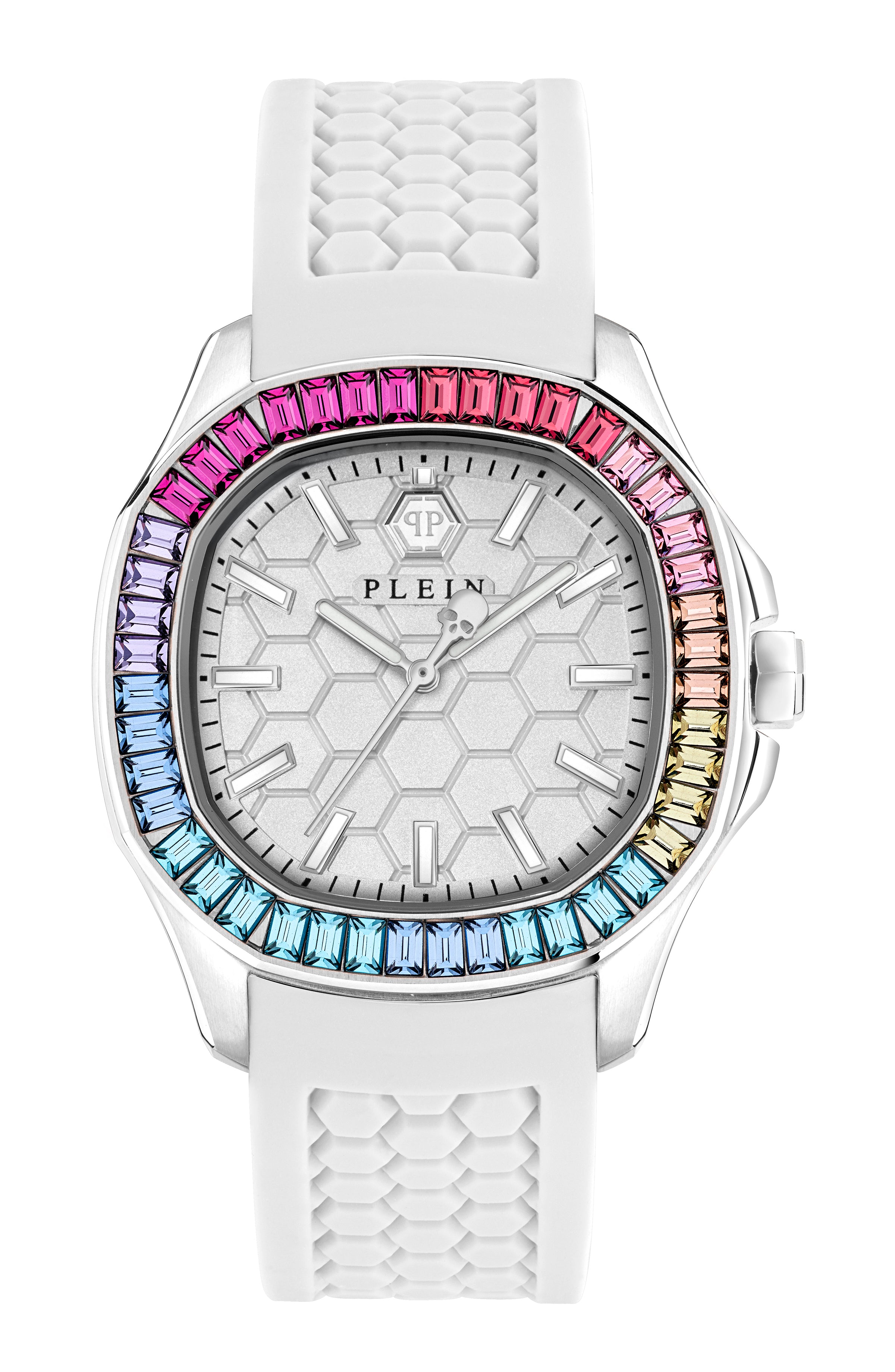 Philipp Plein Womens Stainless Steel 38mm Strap Fashion Watch