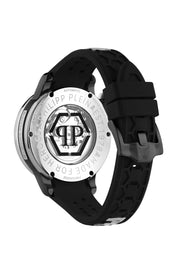 Philipp Plein Mens  Stainless Steel 46mm Strap Fashion Watch
