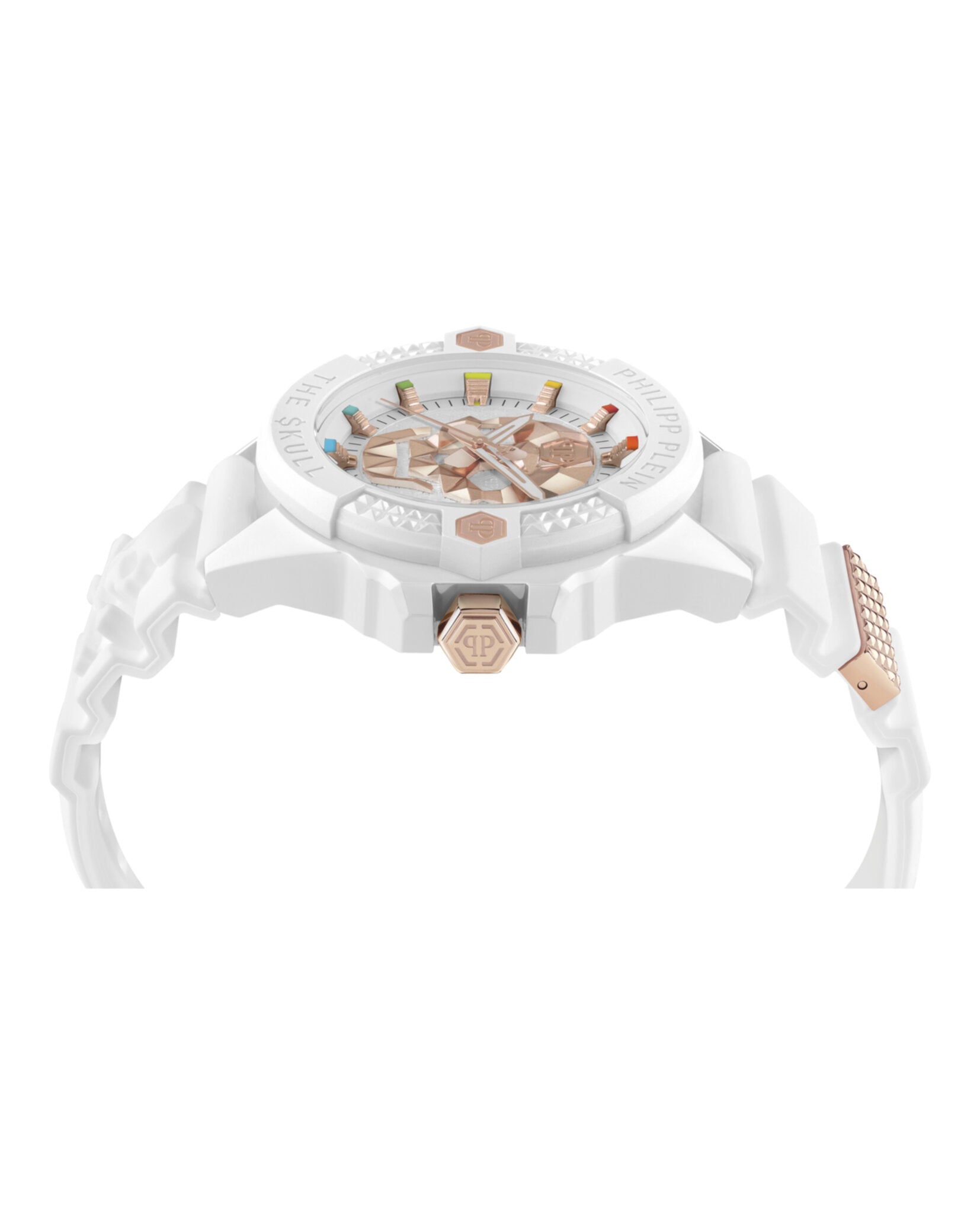 Philipp Plein Mens The $kull 46mm Strap Fashion Watch
