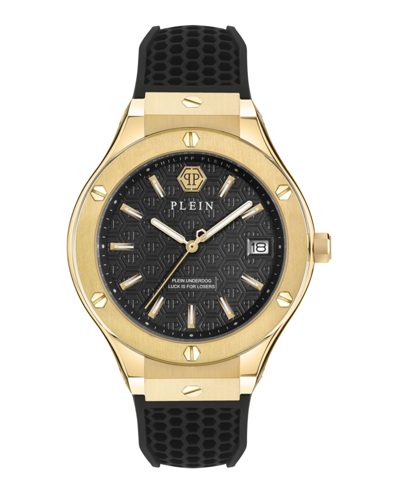 Philipp Plein Mens 44mm Strap Fashion Watch