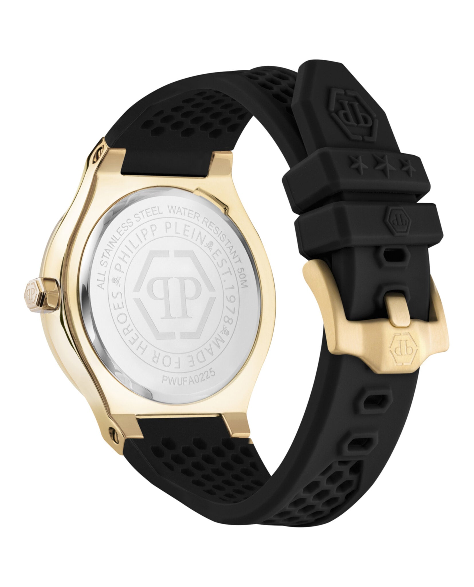 Philipp Plein Mens 44mm Strap Fashion Watch