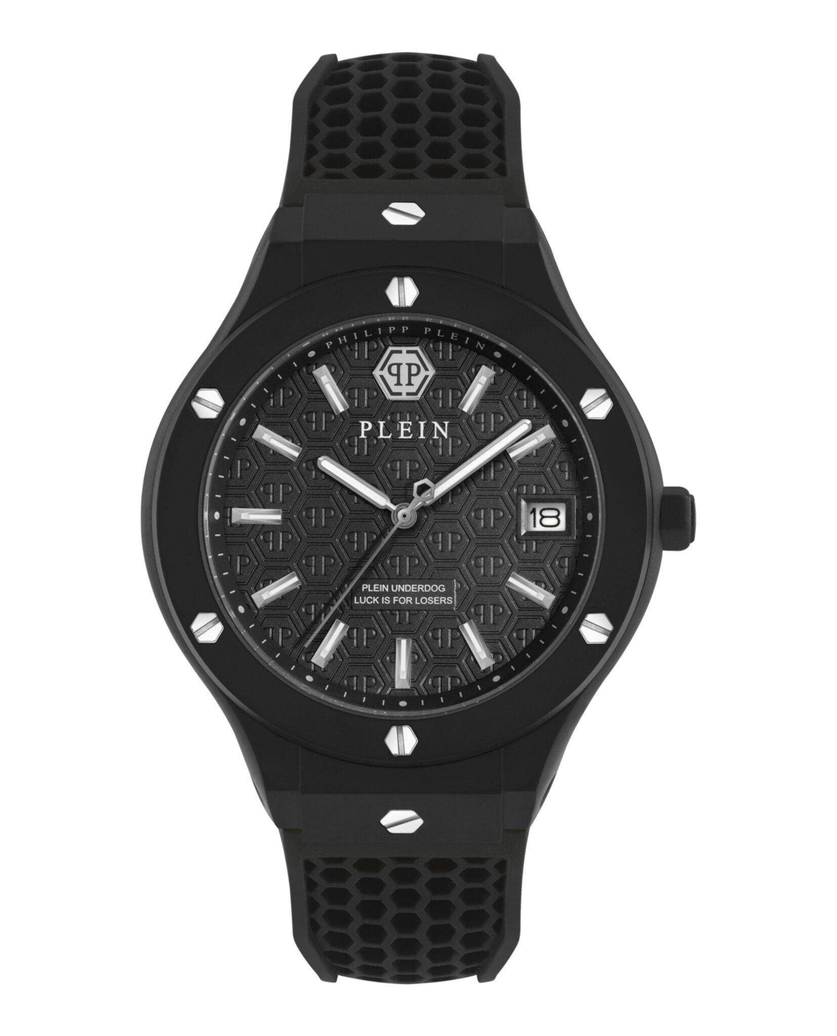 Philipp Plein Mens 44mm Strap Fashion Watch