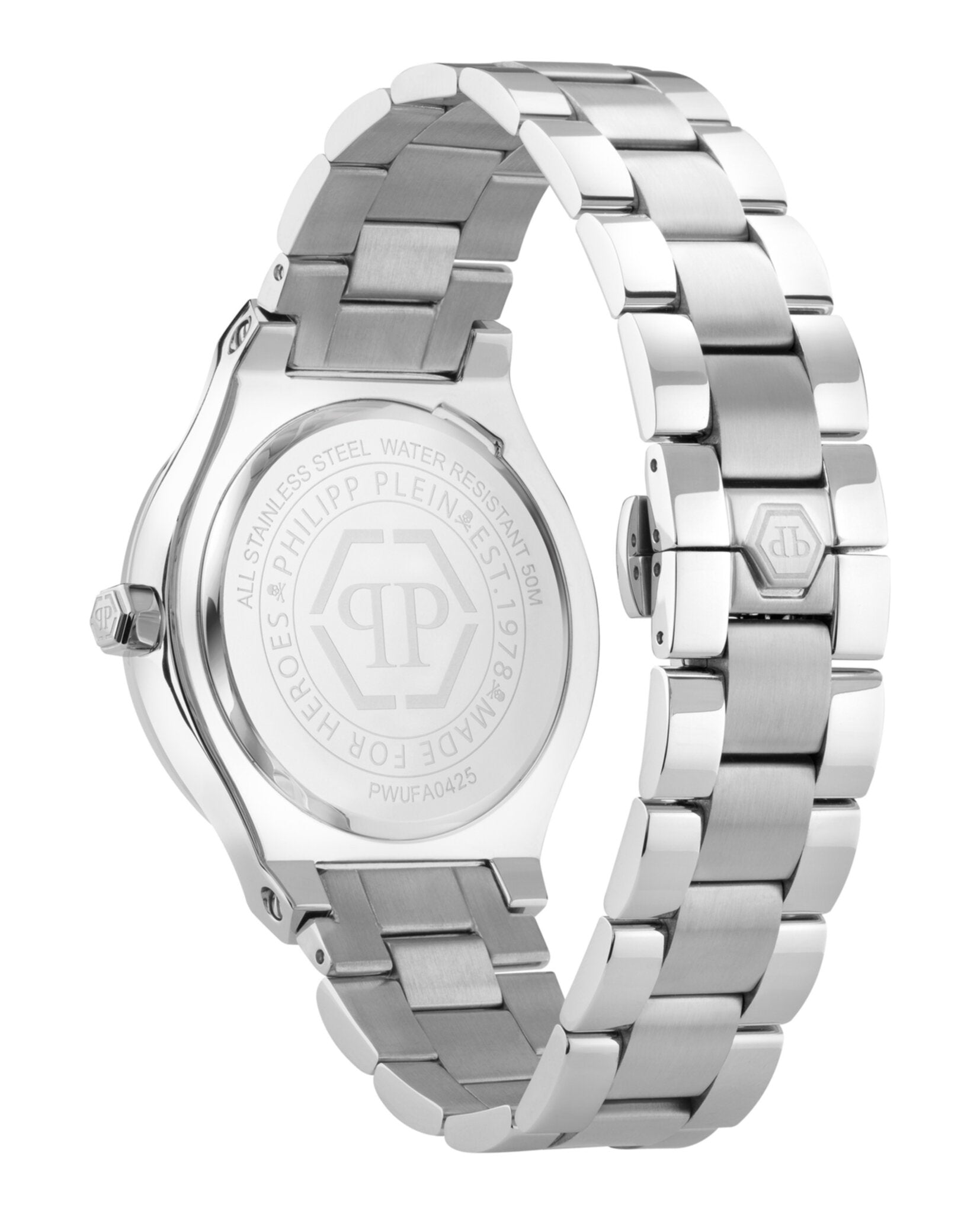 Philipp Plein Mens 44mm Strap Fashion Watch