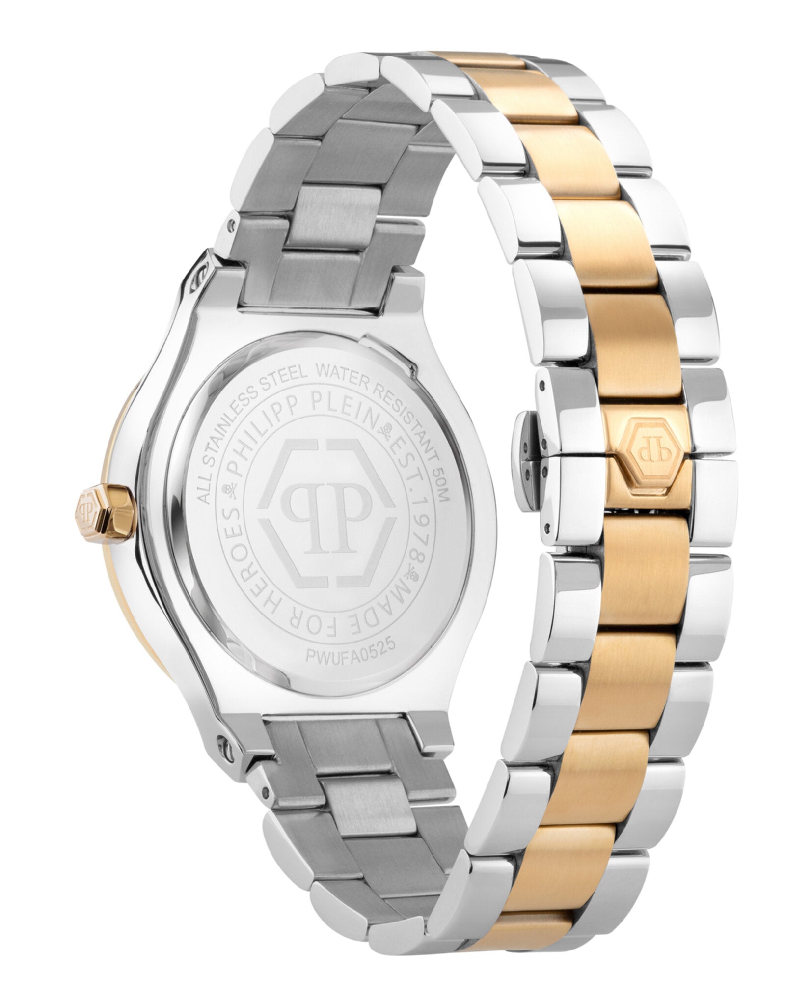 Philipp Plein Mens 44mm Strap Fashion Watch