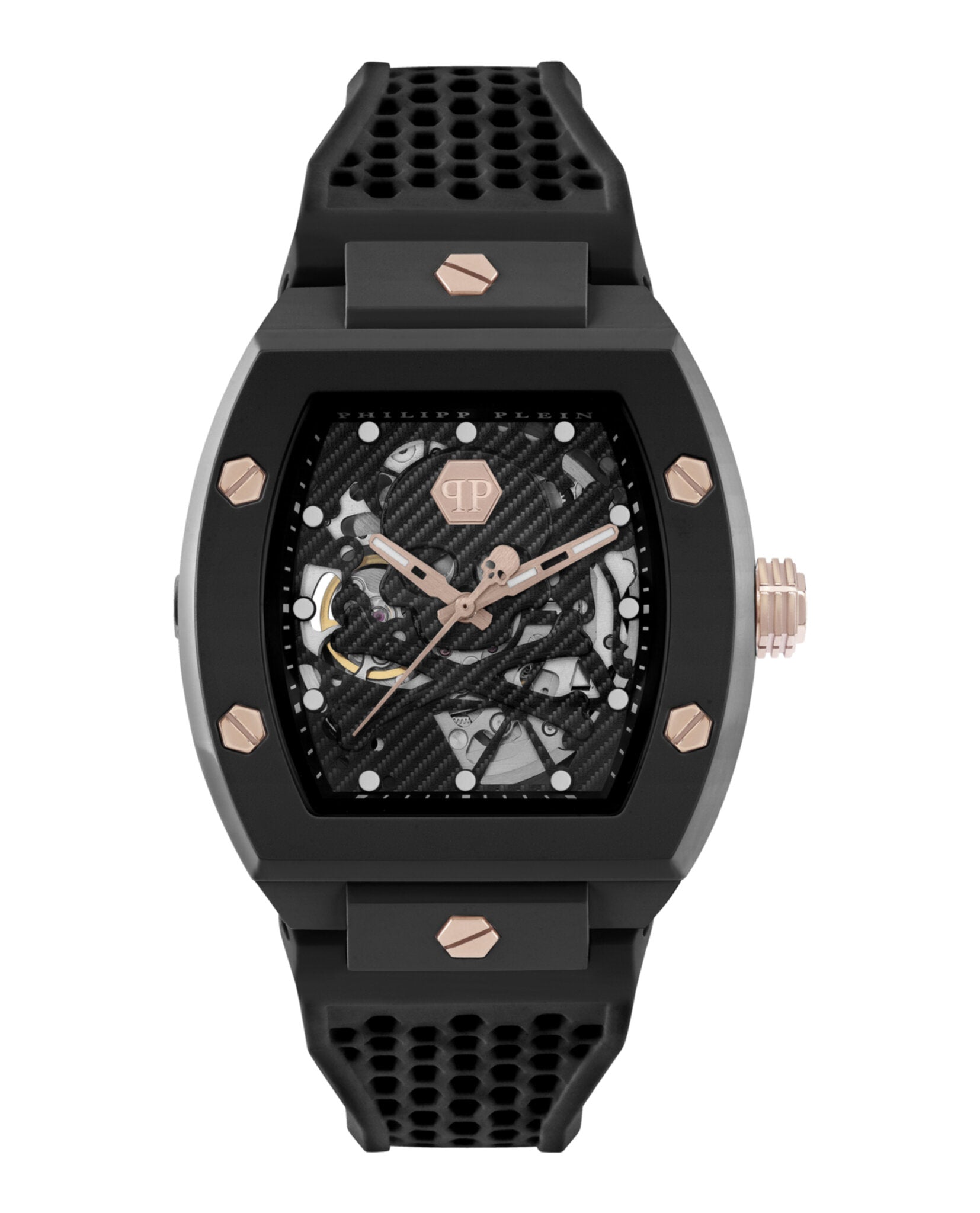 Philipp Plein Mens The $keleton 44mm Strap Fashion Watch