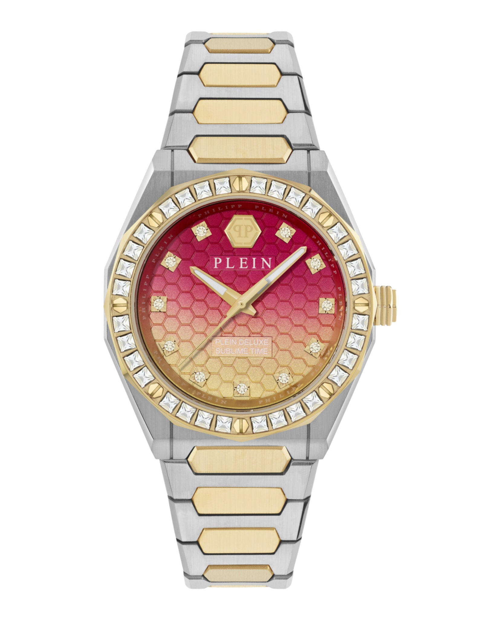 Philipp Plein Philipp Plein Womens  Two Tone 36mm Bracelet Fashion Watch