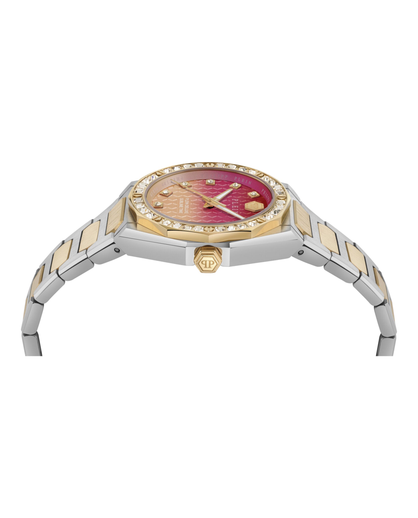 Philipp Plein Philipp Plein Womens  Two Tone 36mm Bracelet Fashion Watch