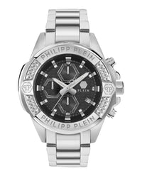 Philipp Plein Mens 45mm Strap Fashion Watch