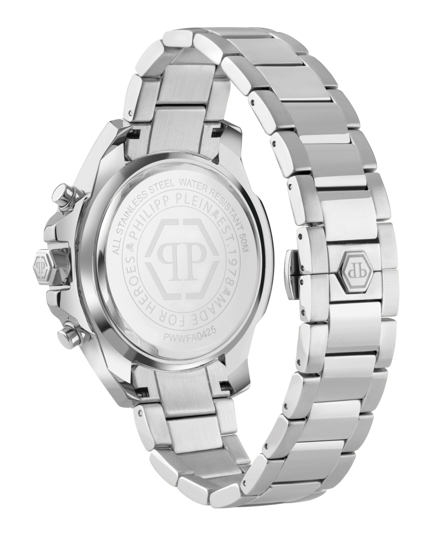 Philipp Plein Mens 45mm Strap Fashion Watch