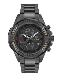 Philipp Plein Mens 45mm Strap Fashion Watch