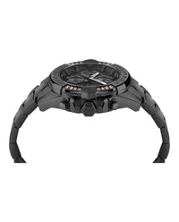 Philipp Plein Mens Black 44mm Bracelet Fashion Watch