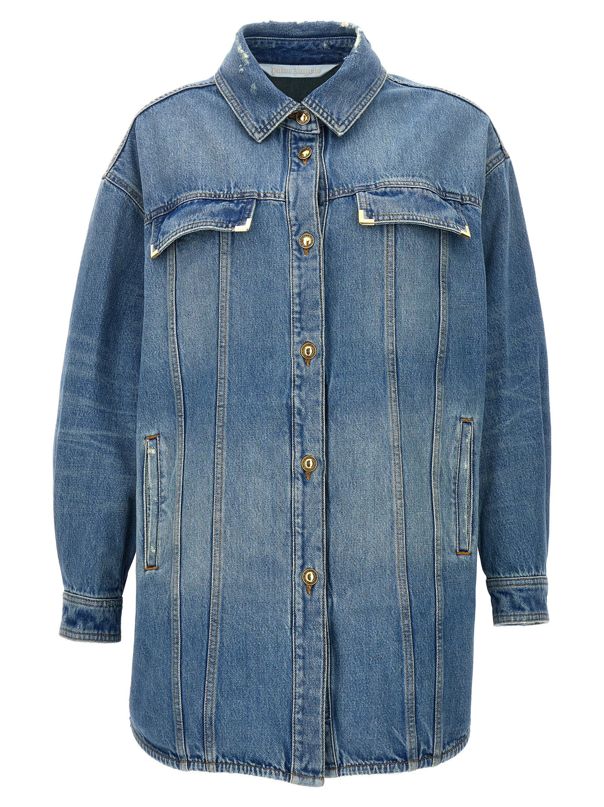 PALM ANGELS Palm Angels Women 'Washed Logo' Jacket