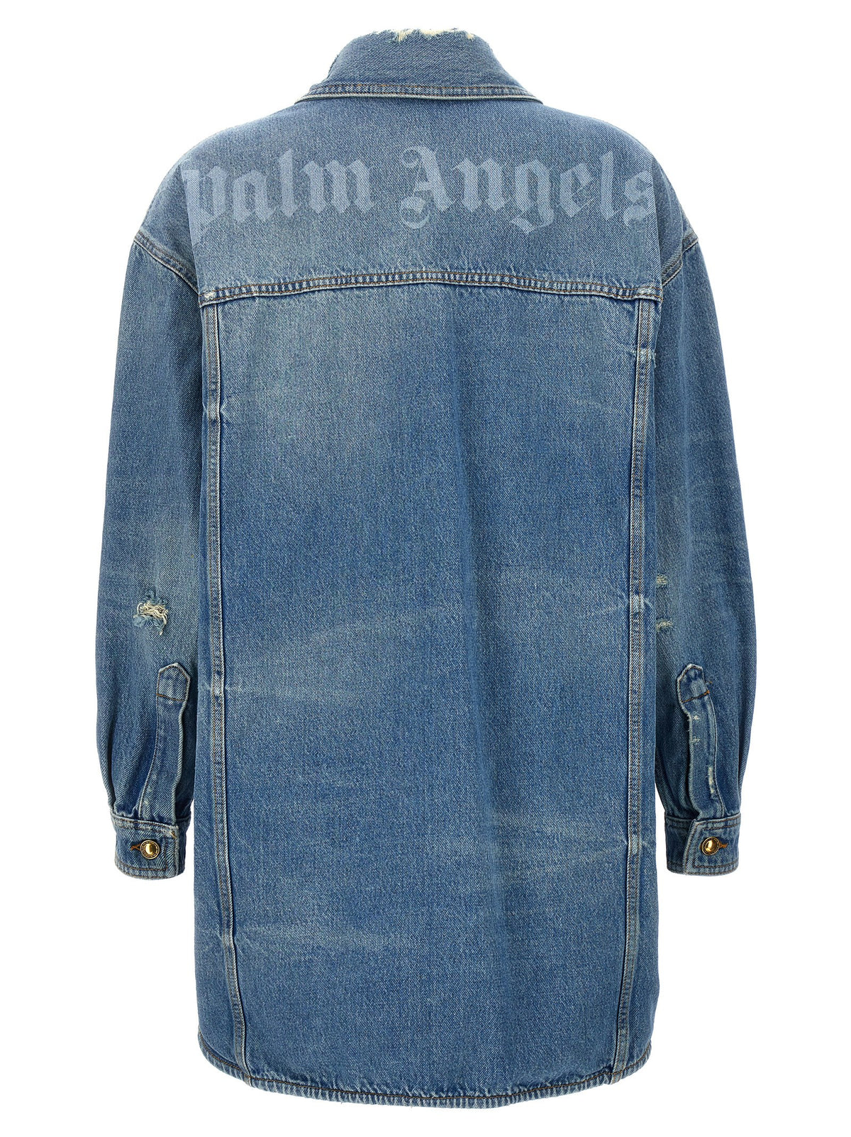 PALM ANGELS Palm Angels Women 'Washed Logo' Jacket