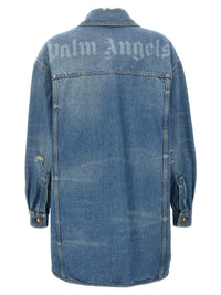PALM ANGELS Palm Angels Women 'Washed Logo' Jacket