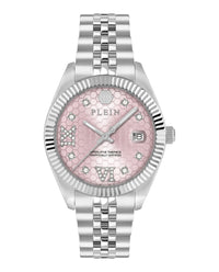 Philipp Plein Womens Stainless Steel 34mm Bracelet Fashion Watch