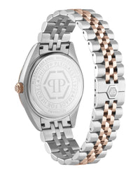 Philipp Plein Womens Two Tone 34mm Bracelet Fashion Watch