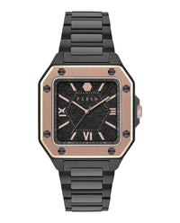 Philipp Plein Mens Black 42mm Bracelet Fashion Watch