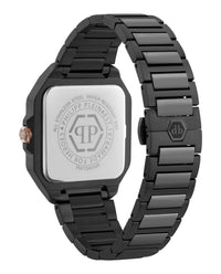 Philipp Plein Mens Black 42mm Bracelet Fashion Watch