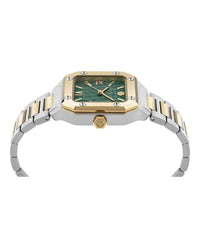 Philipp Plein Womens Two Tone 34mm Bracelet Fashion Watch