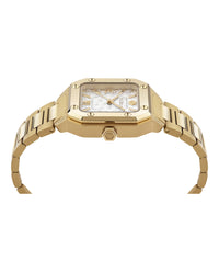 Philipp Plein Womens Gold 34mm Bracelet Fashion Watch