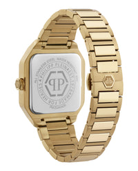 Philipp Plein Womens Gold 34mm Bracelet Fashion Watch