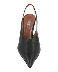 Paris Texas Womens Nina Slingback Wedge Heels