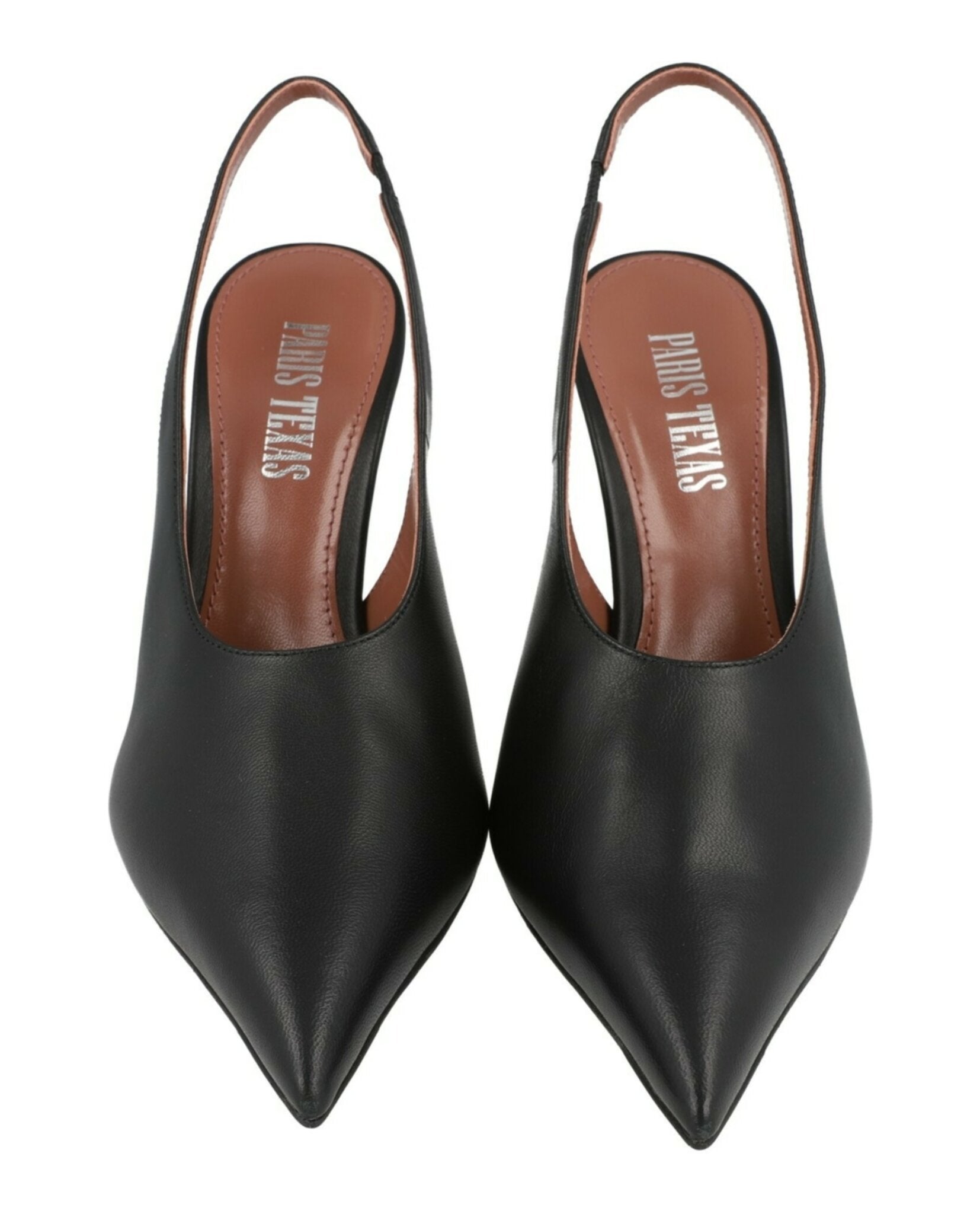 Paris Texas Womens Nina Slingback Wedge Heels