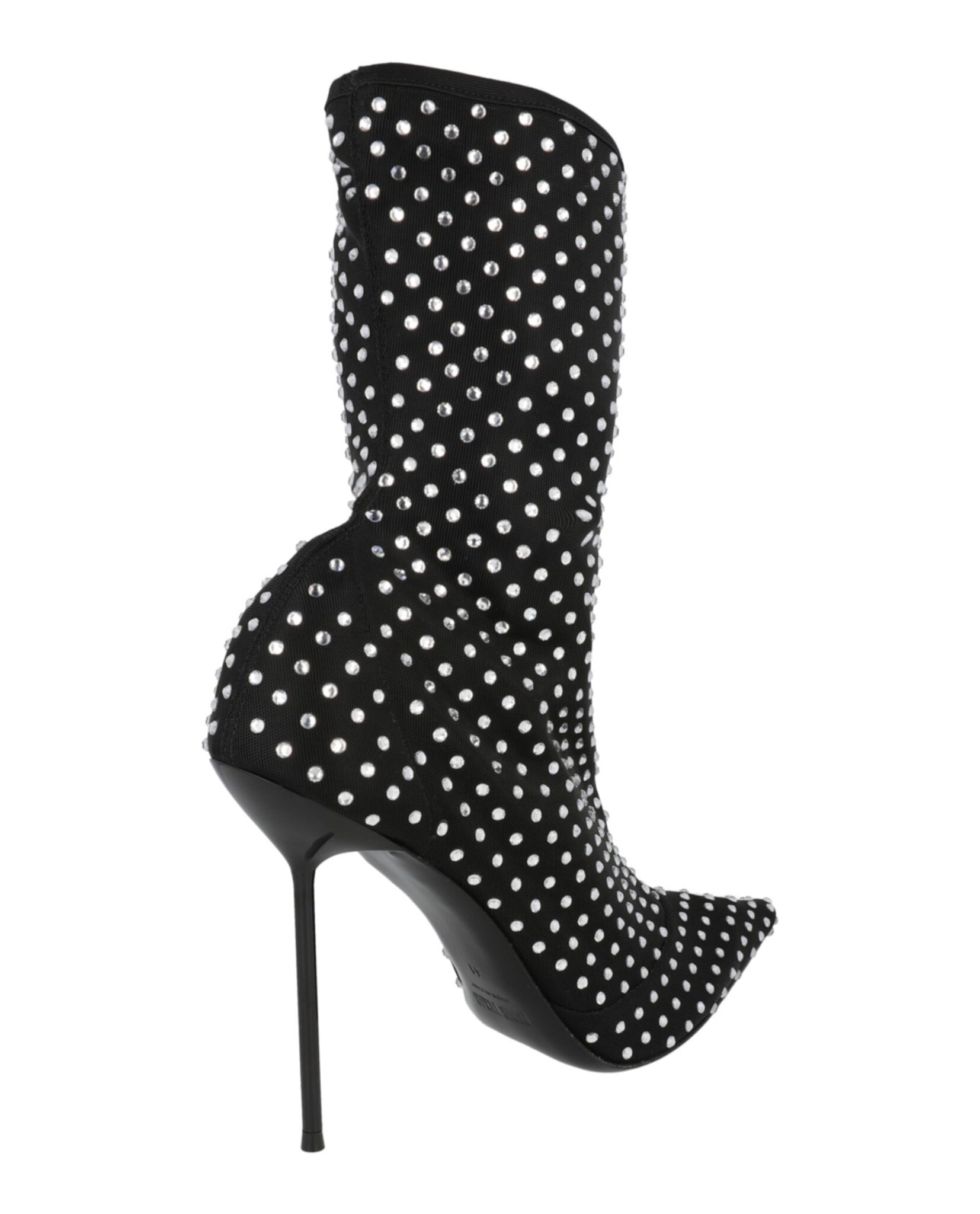 Paris Texas Womens Lidia Mesh Studded Ankle Boots
