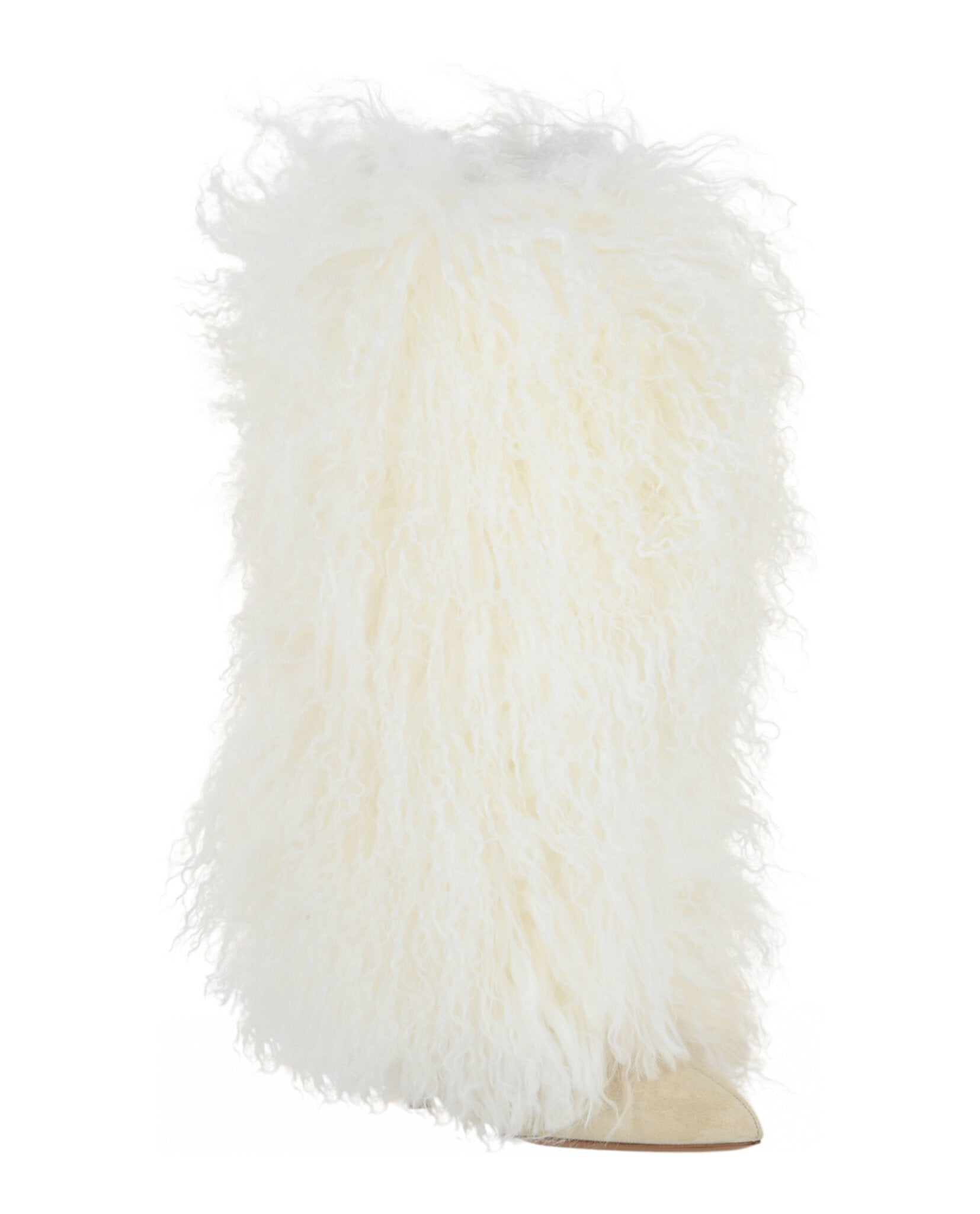 Paris Texas Womens Furry Mid-Calf Boots