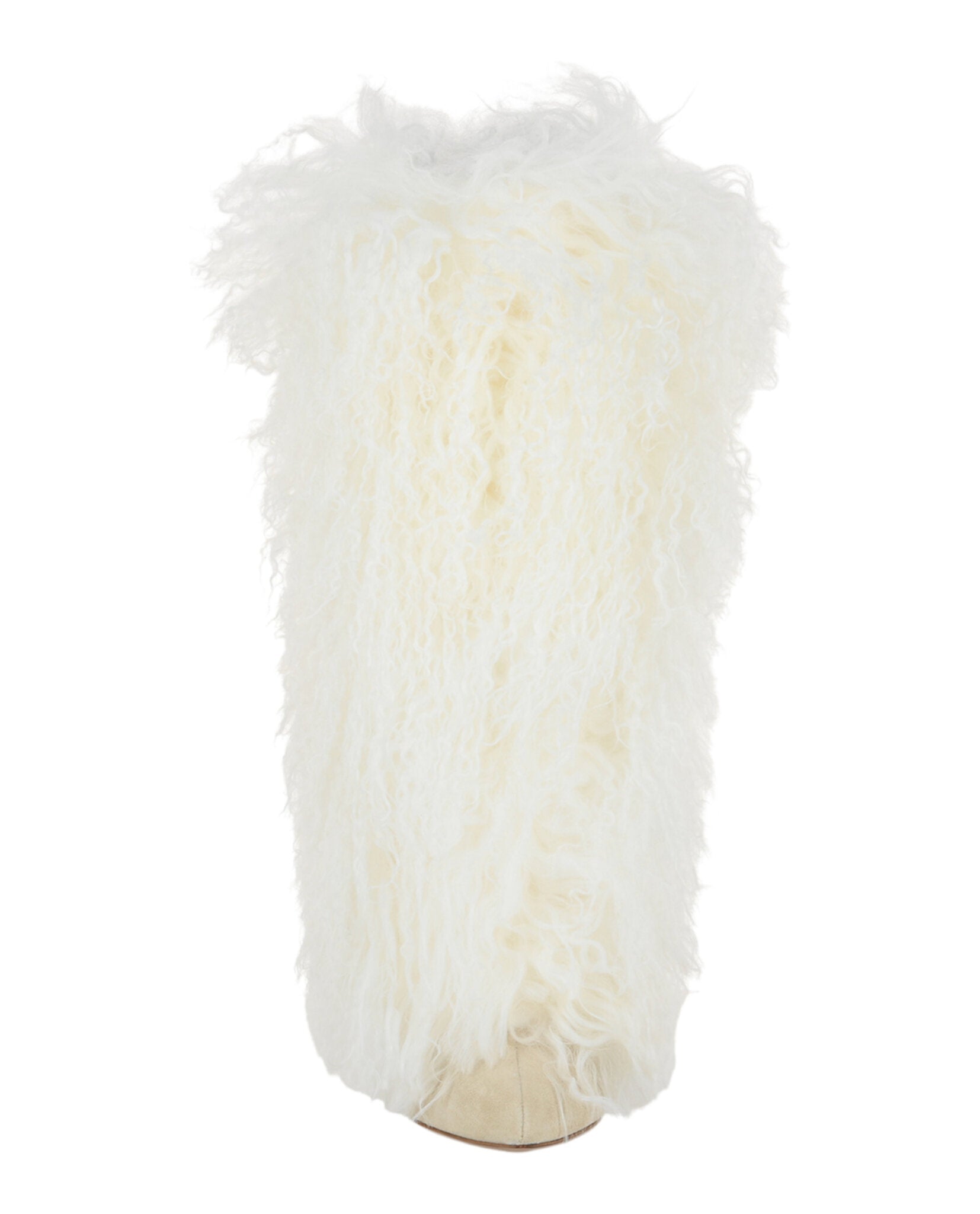 Paris Texas Womens Furry Mid-Calf Boots