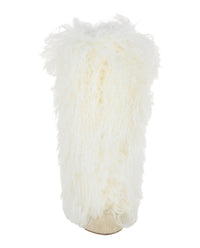 Paris Texas Womens Furry Mid-Calf Boots