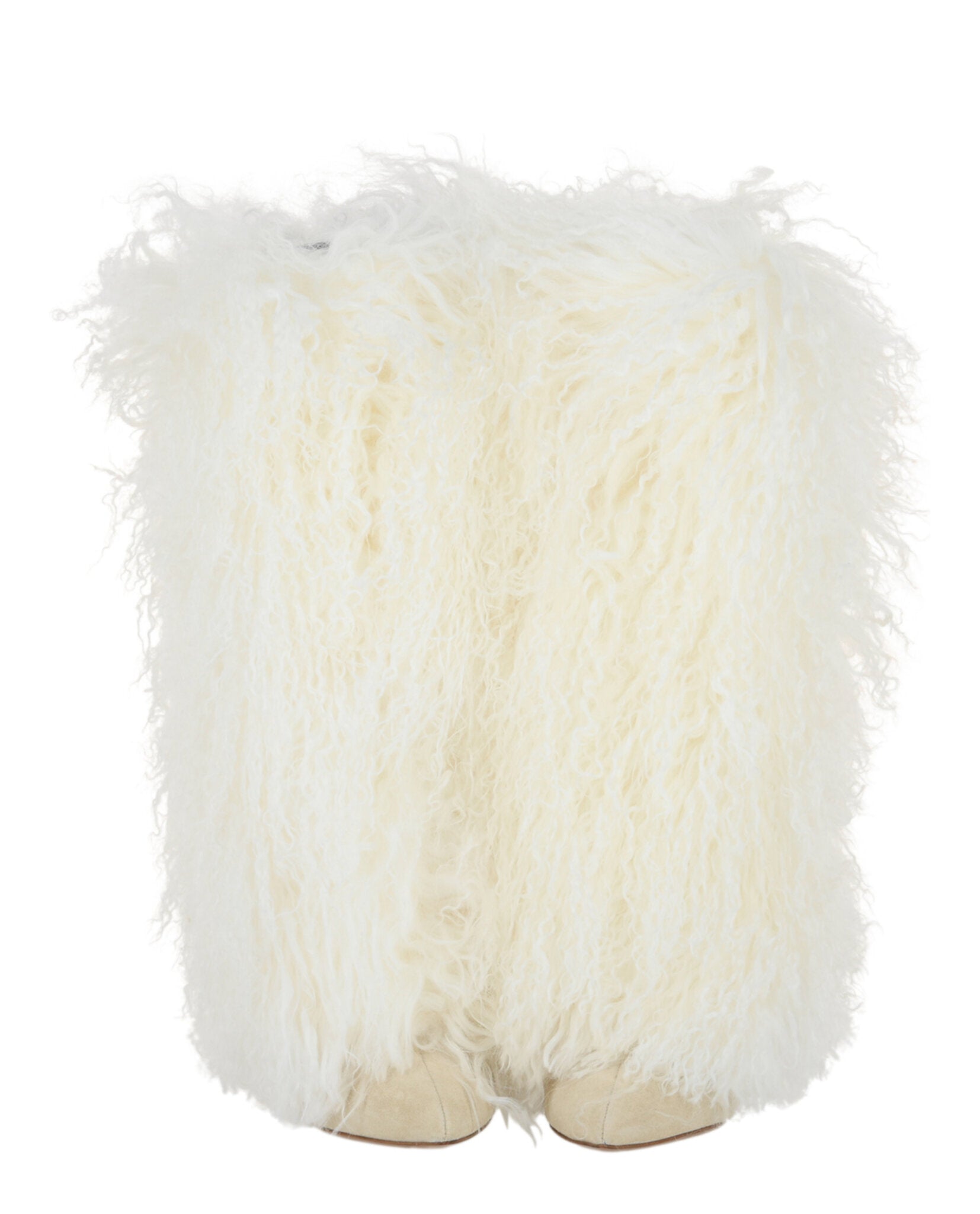 Paris Texas Womens Furry Mid-Calf Boots