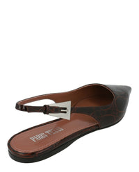 Paris Texas Womens Jessica Slingback Flats
